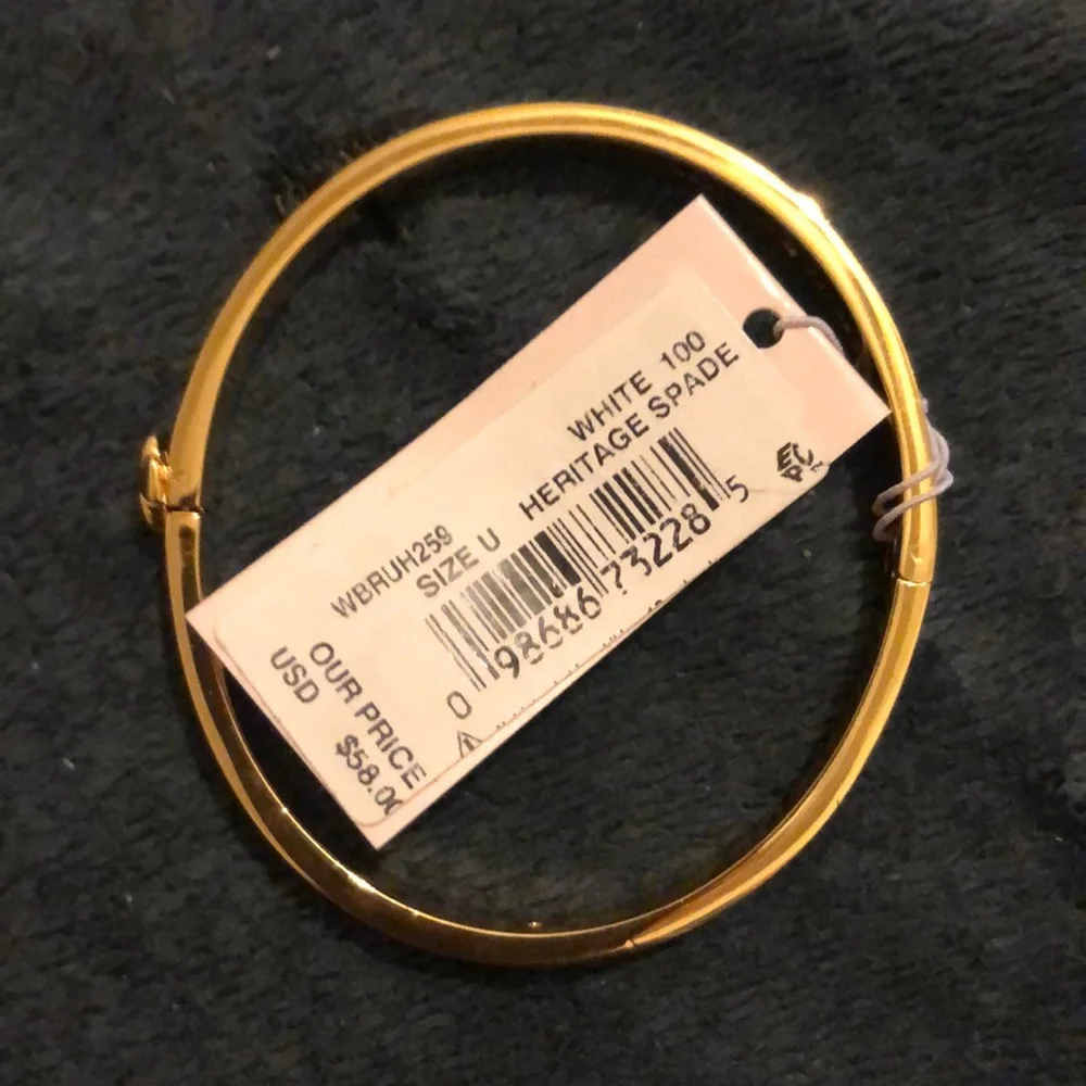 Kate Spade Heritage Spade Bangle Bracelet NWT